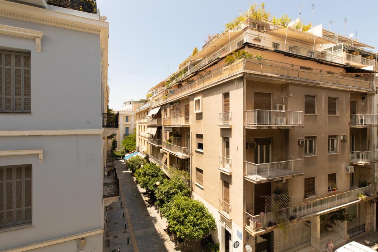 Minimal Apartment In Plaka Atene Esterno foto